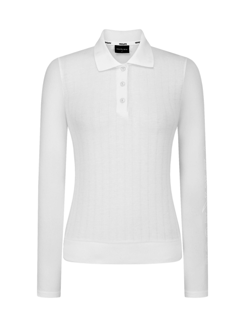 VERALUCE Golf Ann Long-Sleeved Shirt White