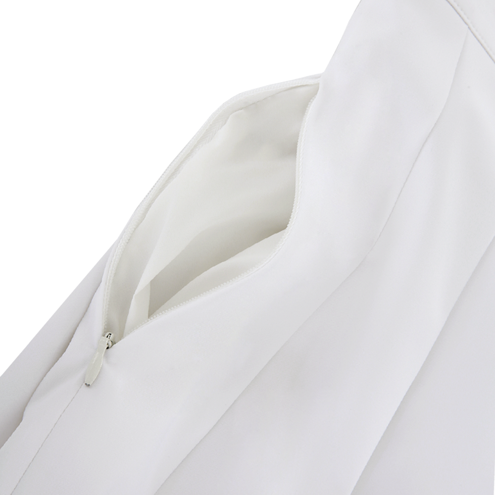 VERALUCE Golf Mandy Pleats Skirt White