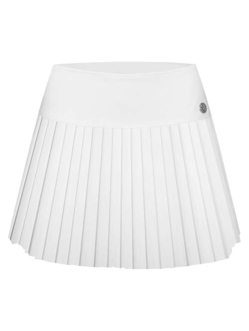 VERALUCE Golf Mandy Flared Pleats Skirt White