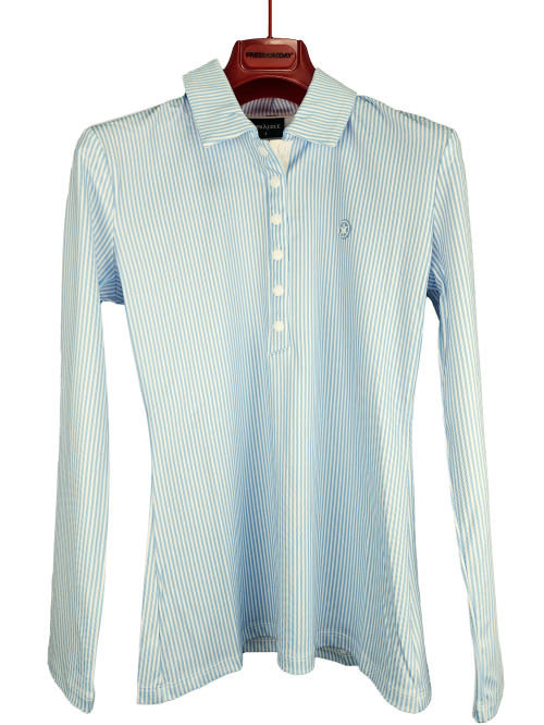 Norma Long Stripe  Shirt  Sky Blue