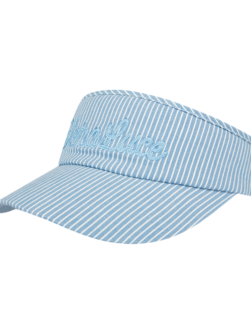 VERALUCE Golf Muses Stripe Visor Blue