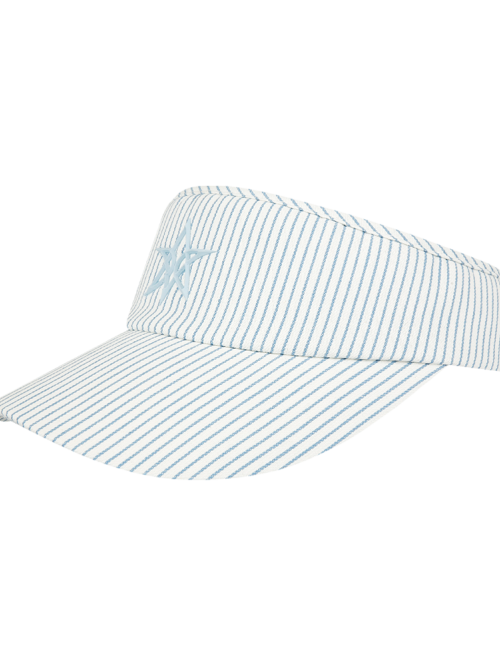 VERALUCE Golf Muses Stripe Visor White