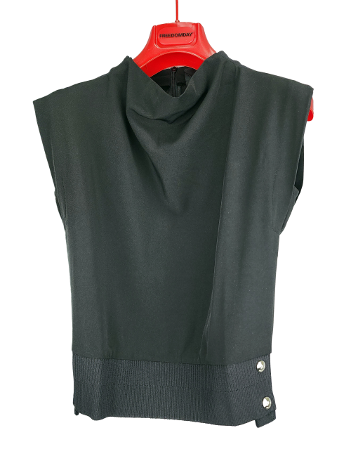 VERALUCE Golf Mandy Sleeveless Shirt Black