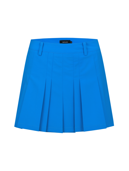VERALUCE Golf Luna Pleats Culotte Skirt Blue