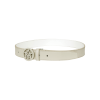 VERALUCE Golf Haeace Leather Belt Beige