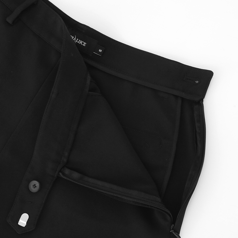VERALUCE Golf Luna Wide Short Pants Black