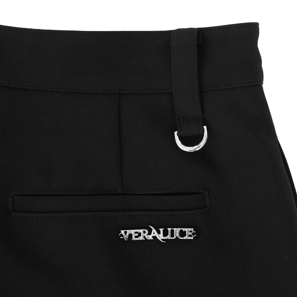 VERALUCE Golf Luna Wide Short Pants Black