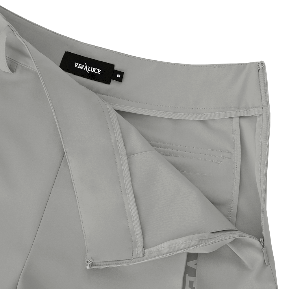 VERALUCE Golf Luna Solid Line Short Pants Gray