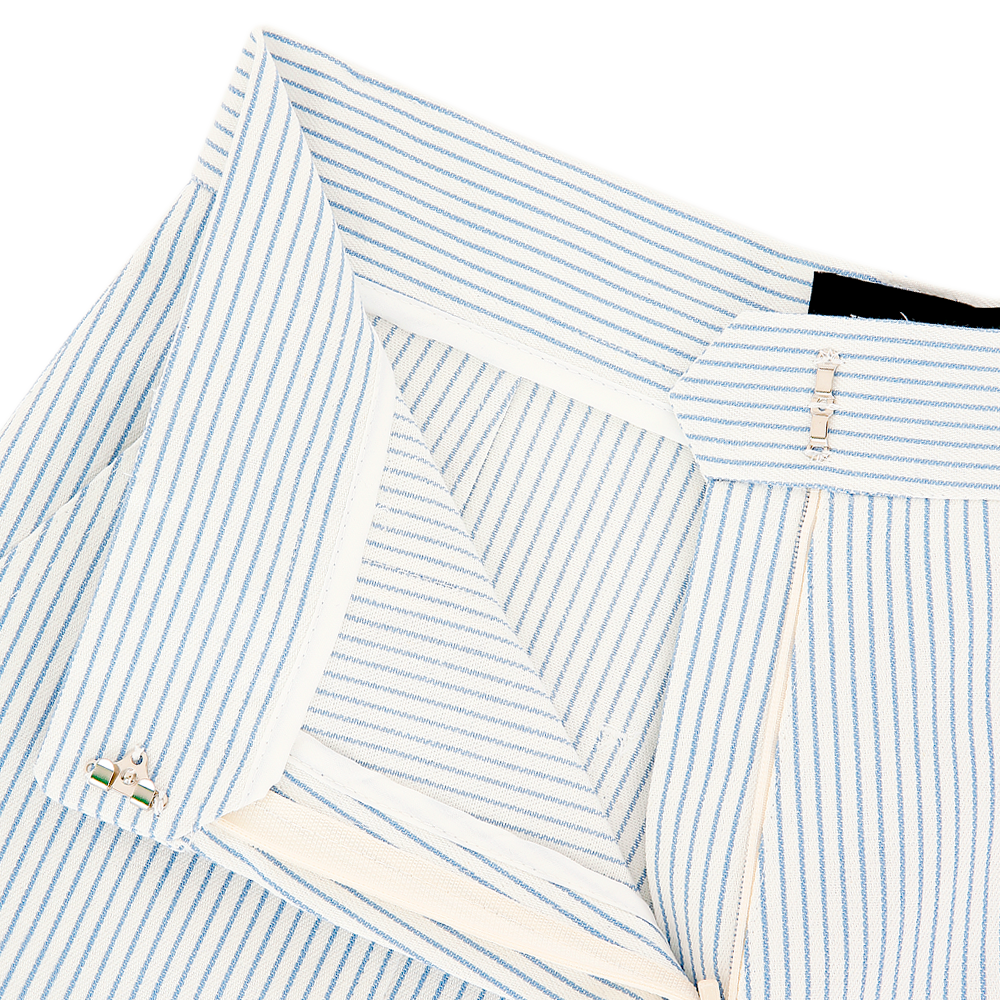 VERALUCE Golf Muses Stripe Short Pants white